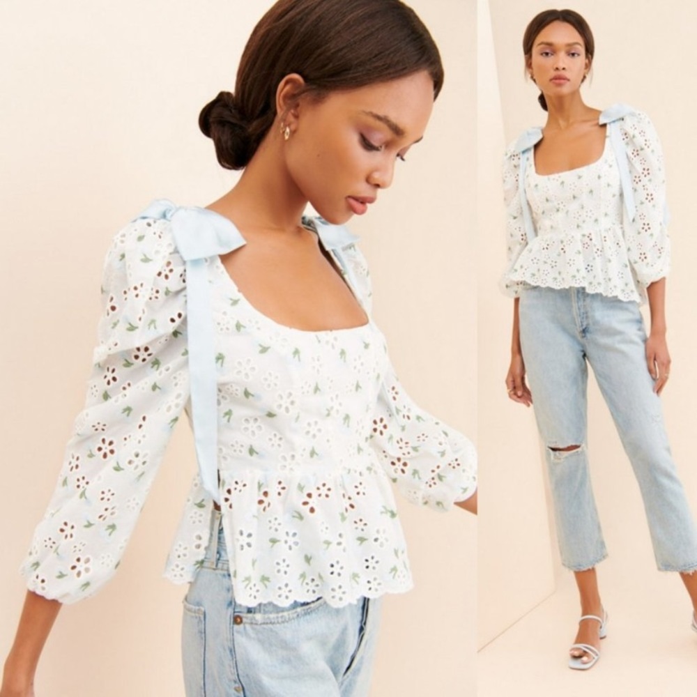 For love and lemons eyelit  top small and X-Large - Picture 2 of 12